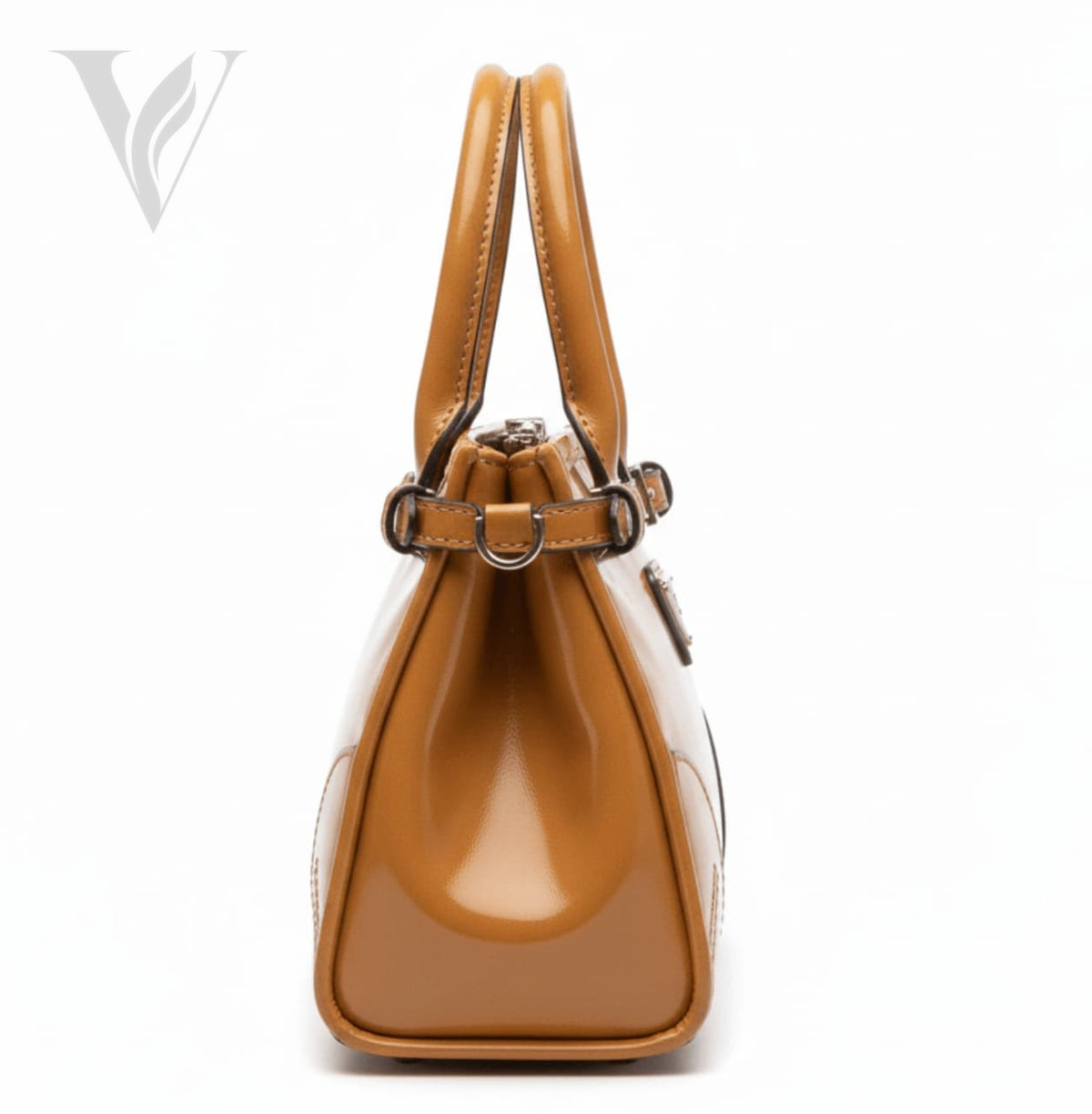Prada Bonnie Medium Leather Handbag – View 3