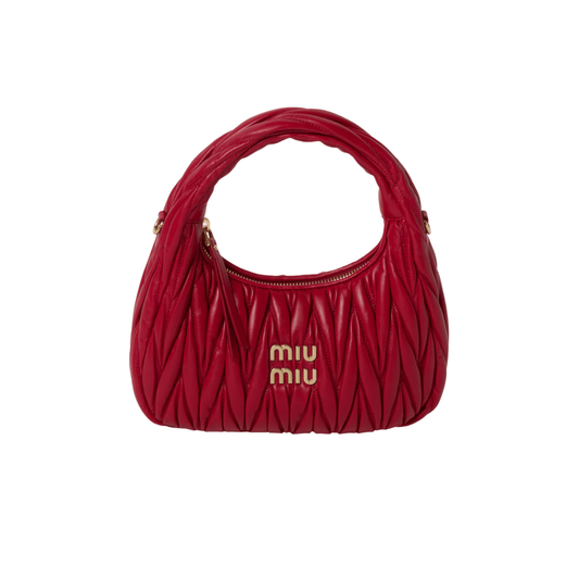 Premium-Look Miu Miu Wander Matelassé Tote