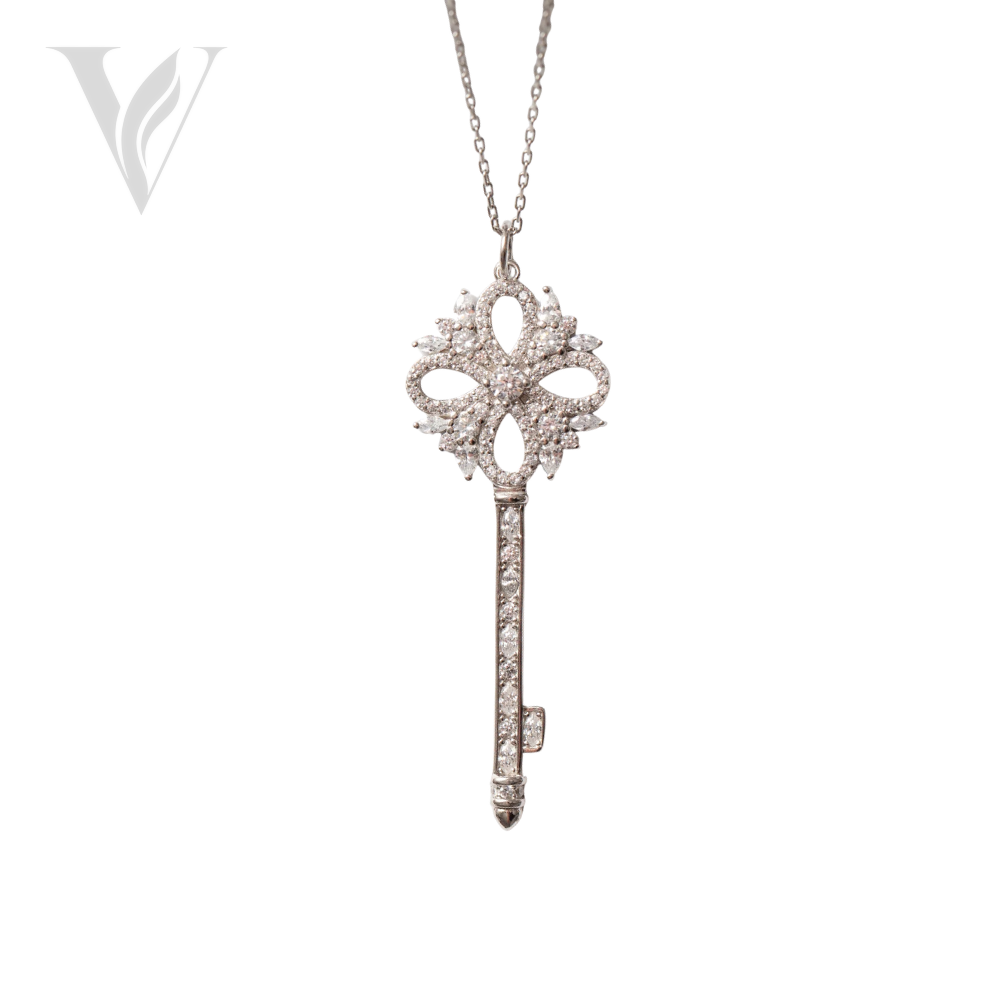 Tiffany & Co. Victoria Key Pendant Necklace Set – View 2