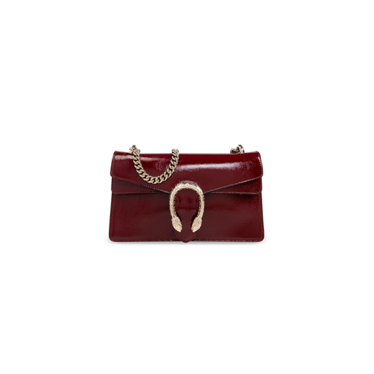 Timeless Burgundy Shoulder Dionysus Small Bag