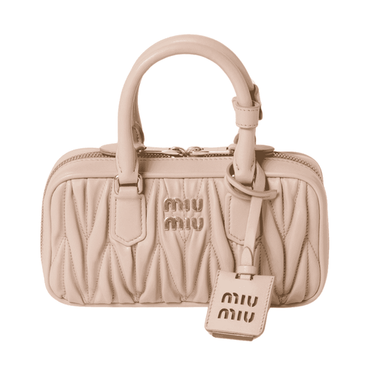 Sharp Miu Miu Arcadie Matelassé N Pa Leather Mini Bag