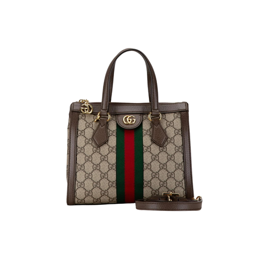 Premium-Look GG Small Ophidia Handbag Brown Beige