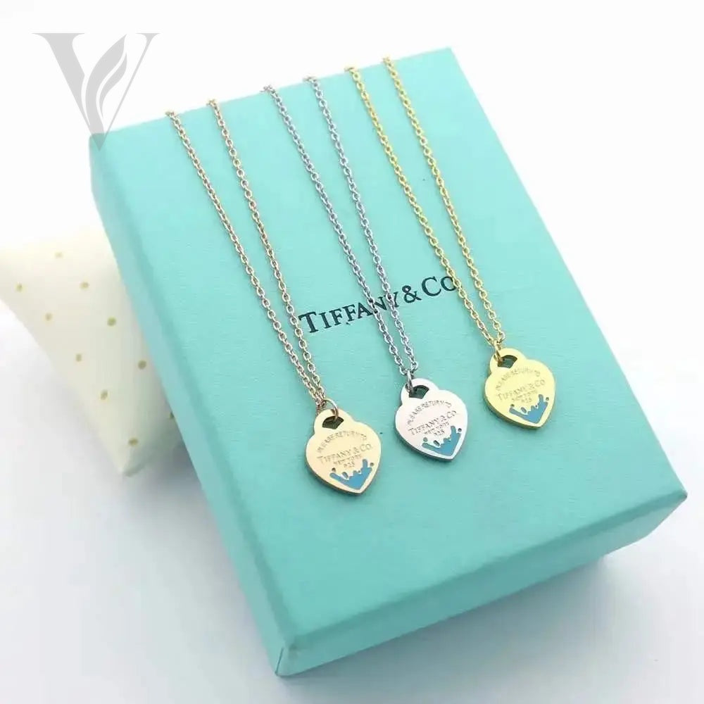 Tiffany & Co. Necklace Gold Set - Multi Color, Pink Gold, Silver
