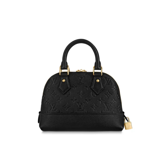Minimal-Luxe Monogram Empriente Leather Bag - view 2