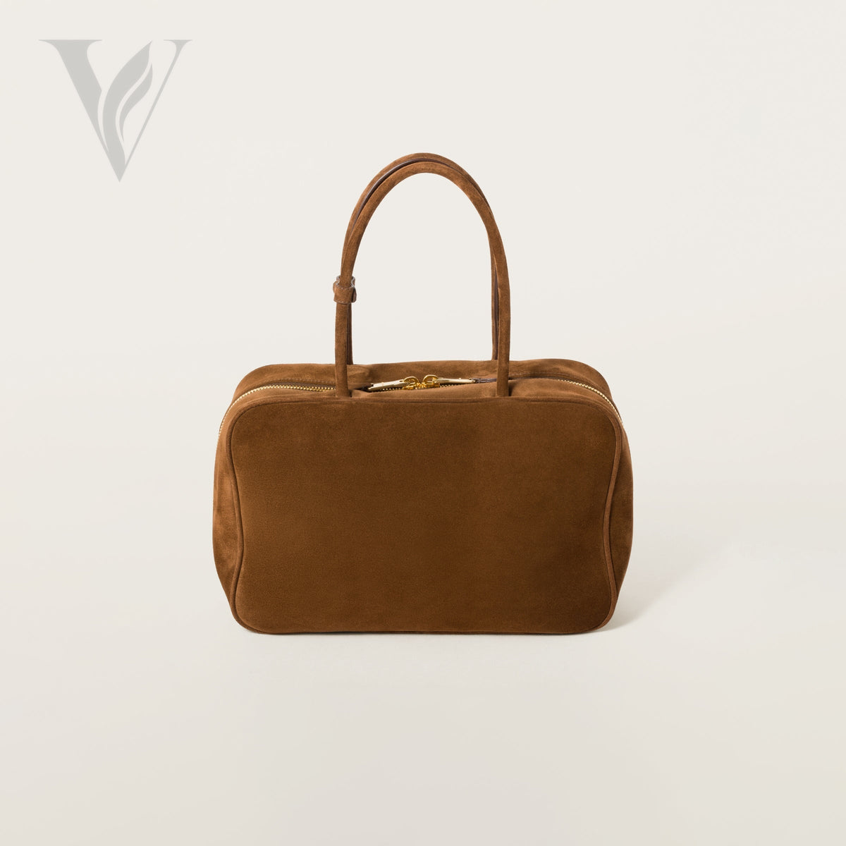 Miu Miu Leather Beau Bag Briarwood Bag - Brown – View 5