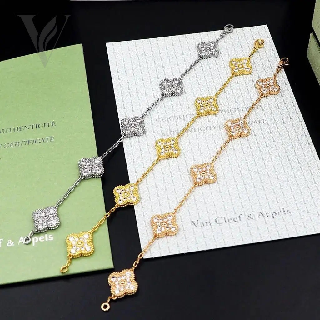 Van Cleef & Arpels Alhambra Bracelet Trio