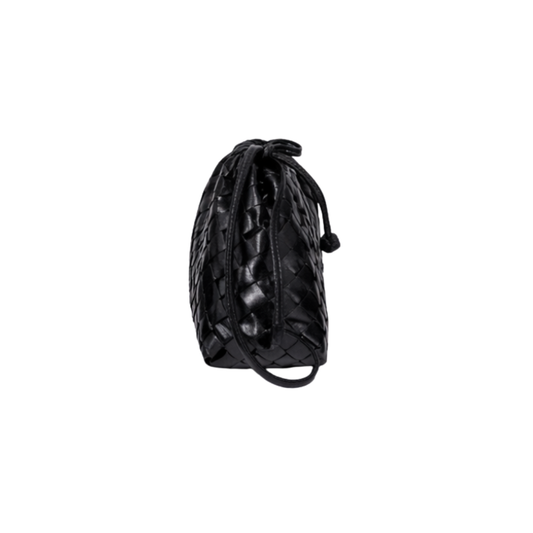 Sharp Intrecciato Leather Mini Bag - view 2