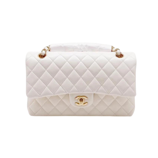 Modern Classic Fl White Bag