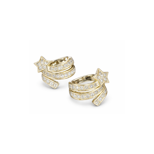 Detailed Byzantine Multi Stone Cc Earrings