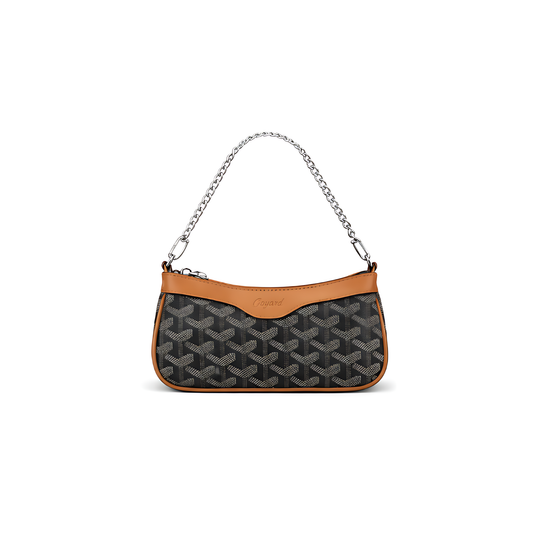 Refined Hirondelle Pm Grey Camel Bag