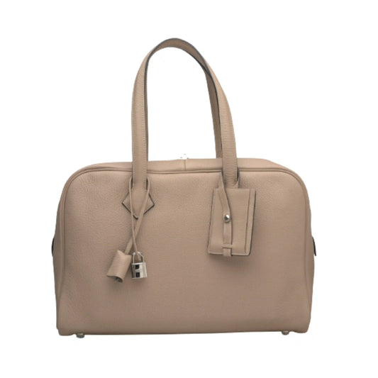 Polished Victoria II 35 Étoupe Skin Brown Bag