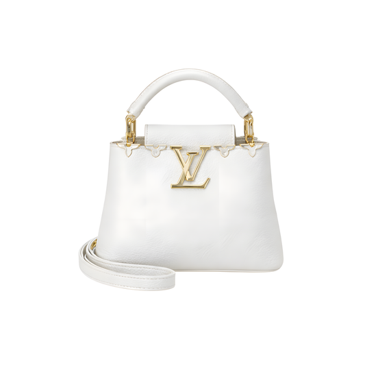 Sophisticated Ć Ucines Taurillon White Bag