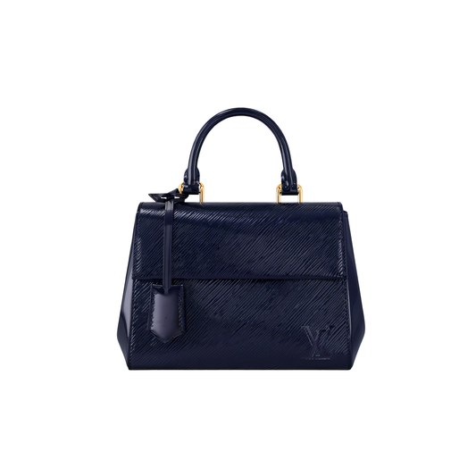 Clean-Finish Cluny Mini Epi Bordeaux Blue Bag