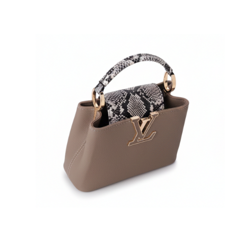 Polished Ć Ucines Lizard Skin Bag - view 2