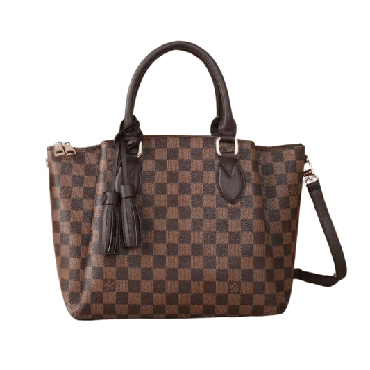 Clean-Finish Hand BB Monogram Canvas Bag