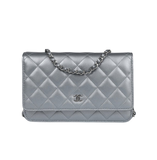 Elevated Classic On Chain Si Er Metallic Bag