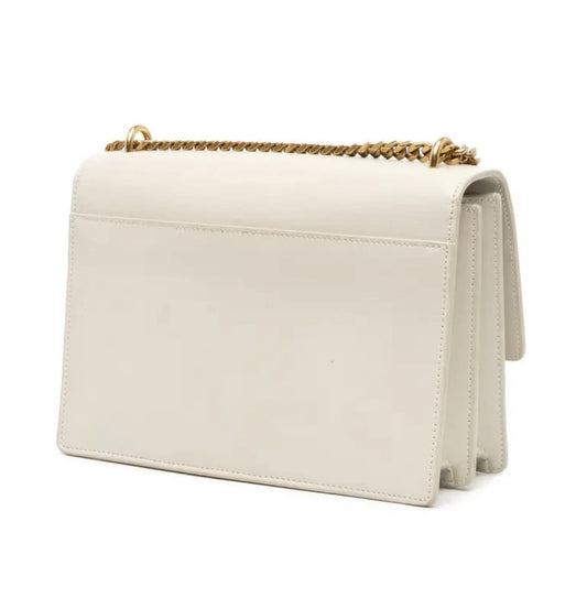 Refined Sunset Medium Shoulder in White Calfskin Leather Bag - view 2