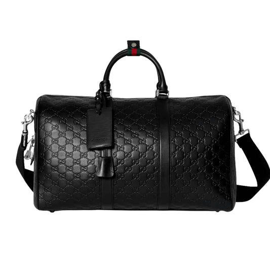 Refined GG Emblem Medium Duffle Bag