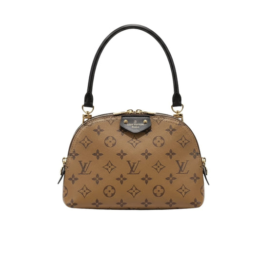 Elegant Nano Alma Monogram Coated Canvas Bag