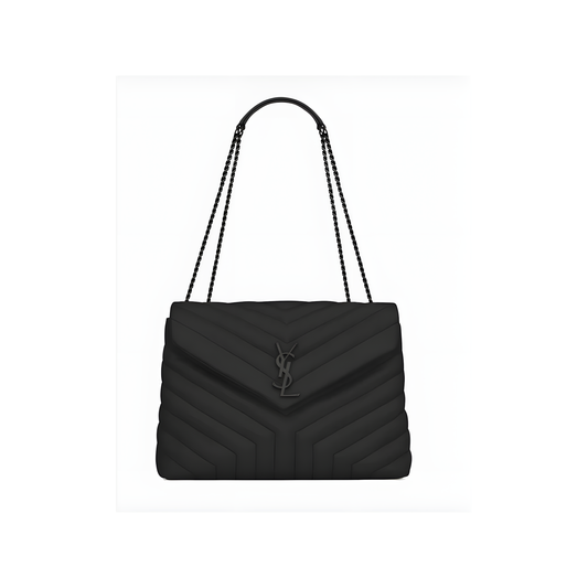 Clean-Finish Loulou Grey Black Bag