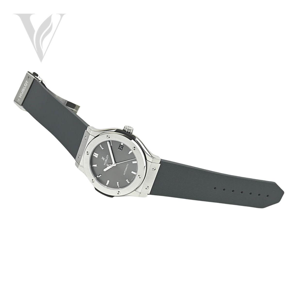 Hublot Classic Fusion Ladies Watch - Grey Titanium Tone – View 6