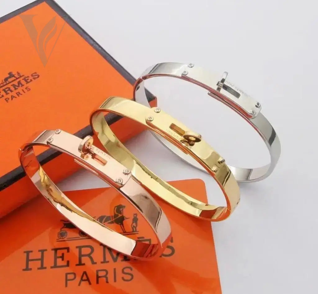 Hermès Kelly Bracelet - Gold