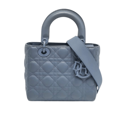 Elegant My Abc Matt Blue Bag