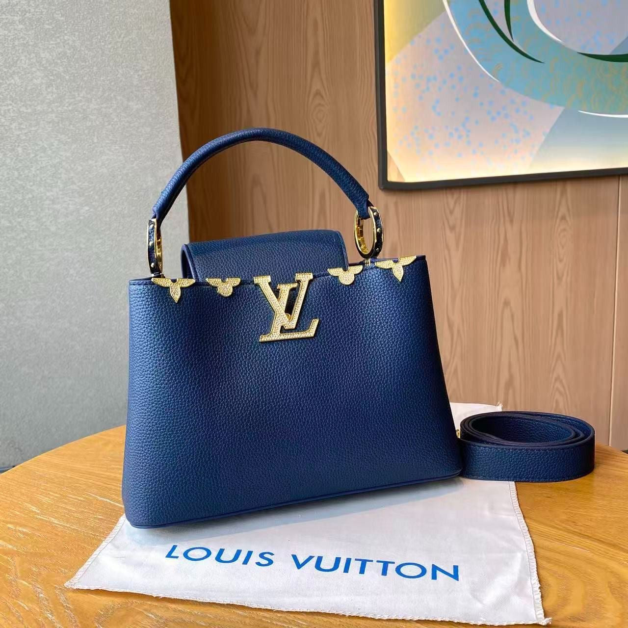 Timeless Ć Ucines Navy Bag - view 4