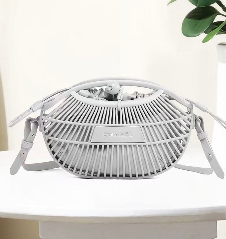 Modern Mini Calypso Fan Curved Handle Bag - view 4