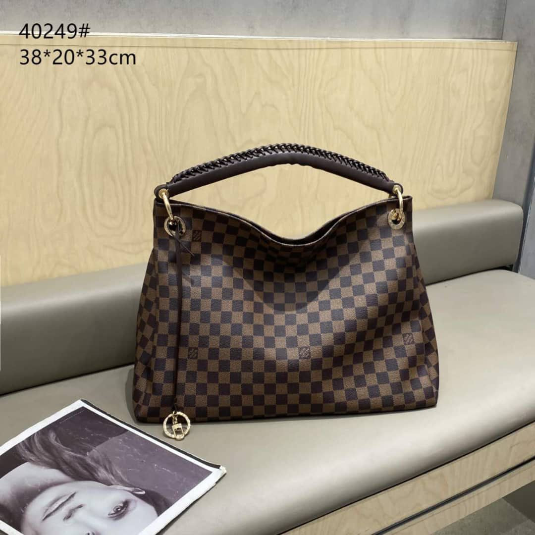 Elevated Artsy MM Damier Ebene Bag - view 4