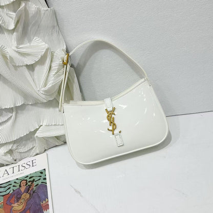 YSL Le 5 7 Bag - White – View 4