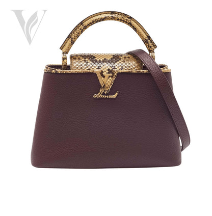 Louis Vuitton Capucines BB Handbag - Grained Taurillon Leather