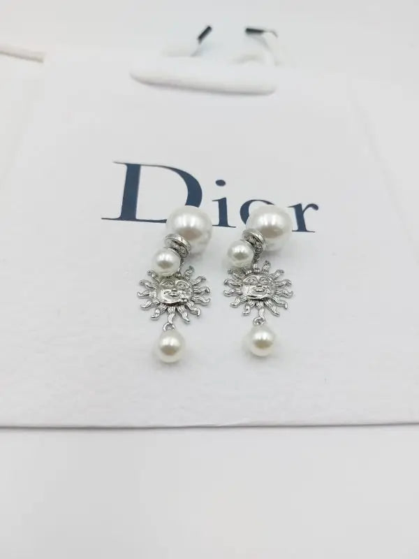 Polished Pearls Earrings Gold - view 9