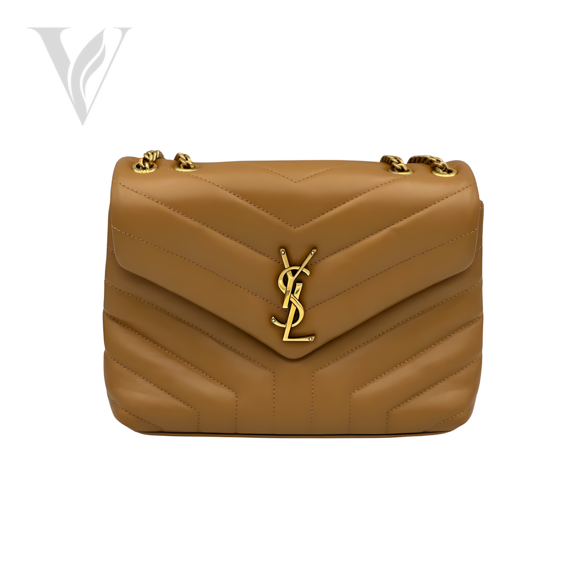 Saint Laurent Loulou Bag - Camel