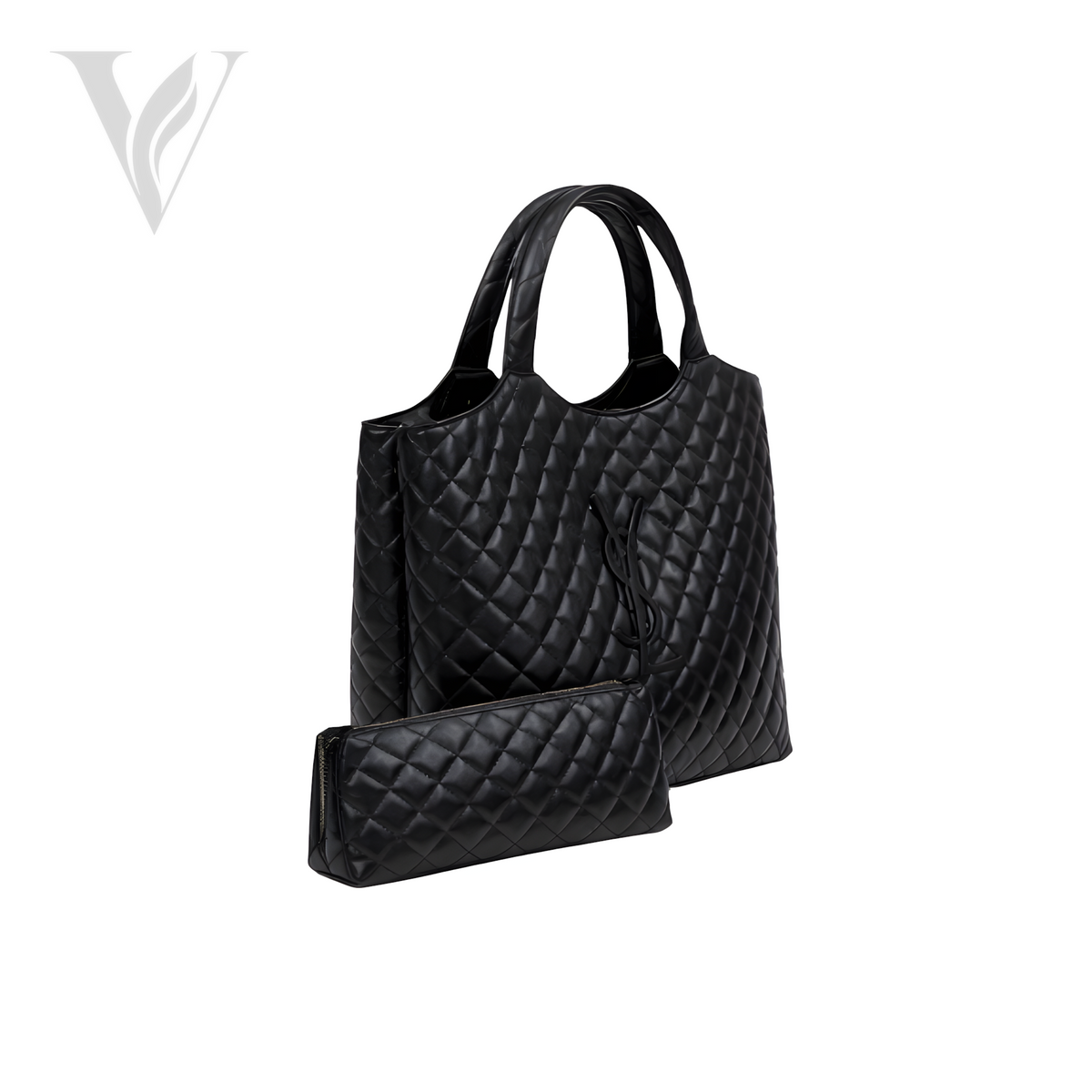 Saint Laurent Icare Maxi Bag - Black – View 2