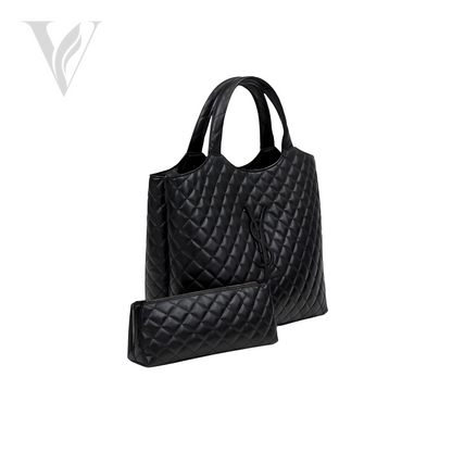 Saint Laurent Icare Maxi Bag - Black – View 2