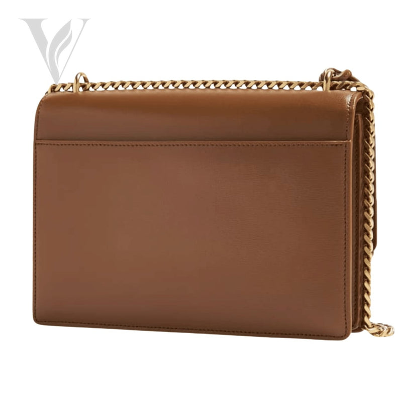 Saint Laurent Medium Sunset Shoulder Bag Tan - Brown – View 2