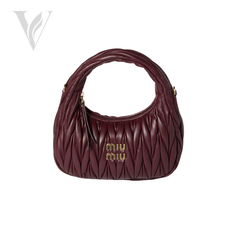 Miu Miu Wander Matelassé Tote Bag