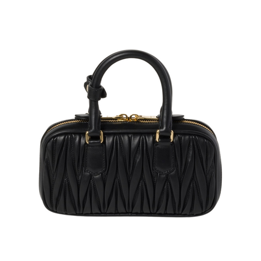 Dressy Miu Miu Arcadie Matelassé N Pa Leather Bag - view 2