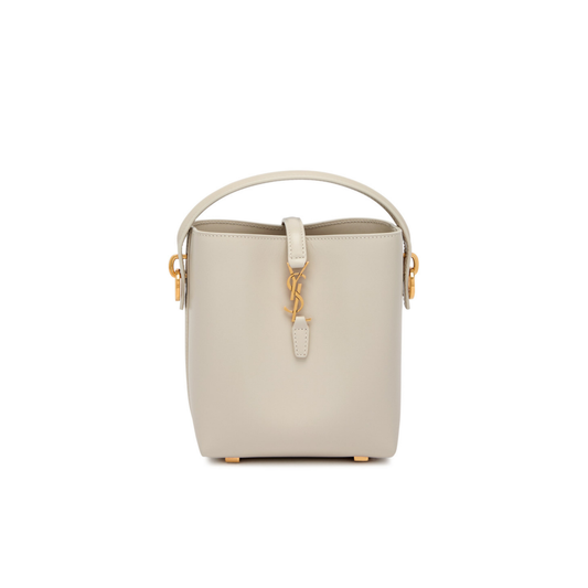 Premium-Look Le 37 Mini Leather Bucket Bag