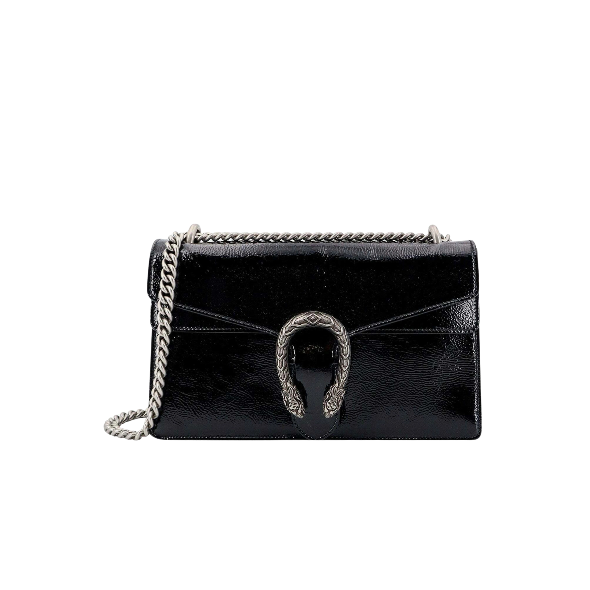 Modern Dionysus Black Shoulder Bag