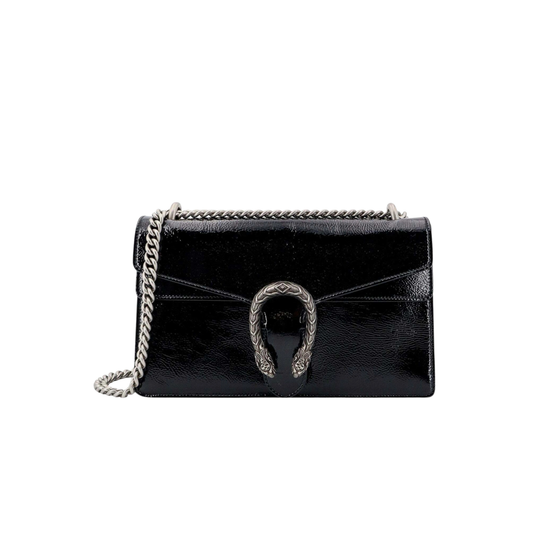 Modern Dionysus Black Shoulder Bag