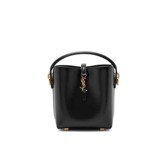 Polished Le 37 Mini Leather Bucket Bag