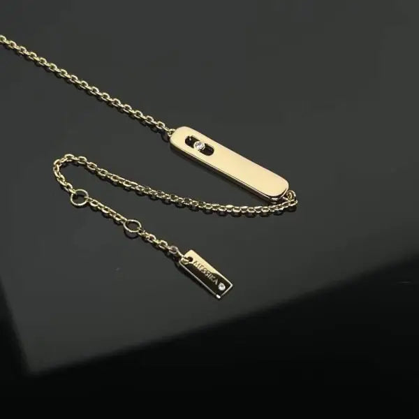 Everyday-Luxe Uno Multi Row Yellow Gold Diamonds - view 8