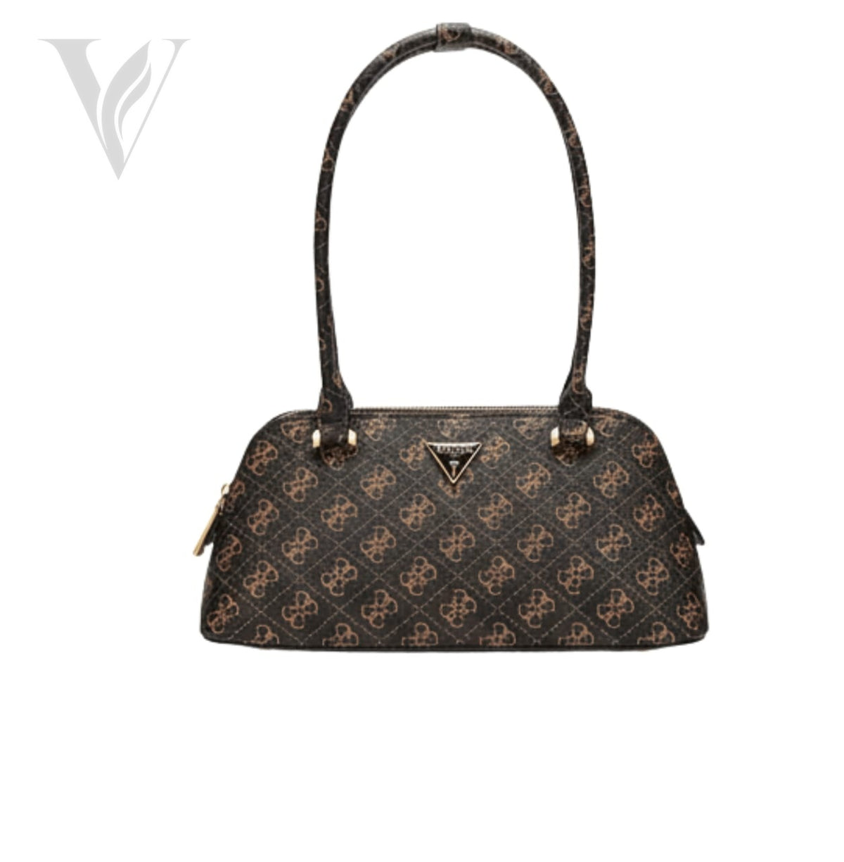 Guess Women's Logo Print Shoulder Bag
