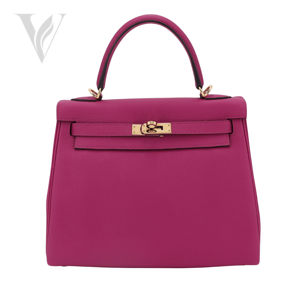 Hermès Structured Top-Handle Mini Bag - Pink