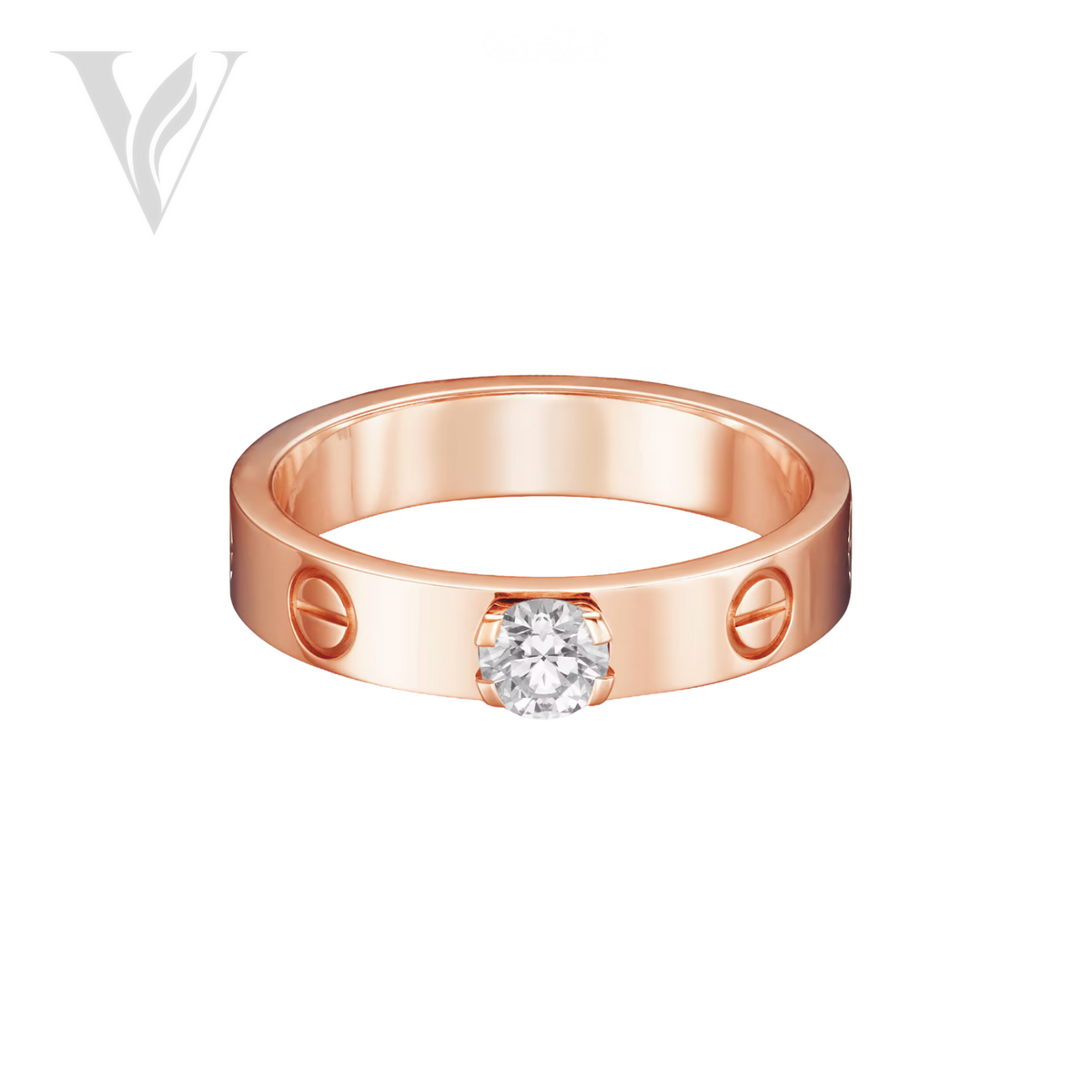 Cartier Elegant Solitaire Ring - Gold – View 2