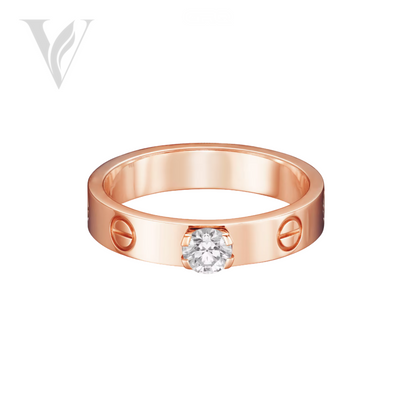 Cartier Elegant Solitaire Ring - Gold – View 2
