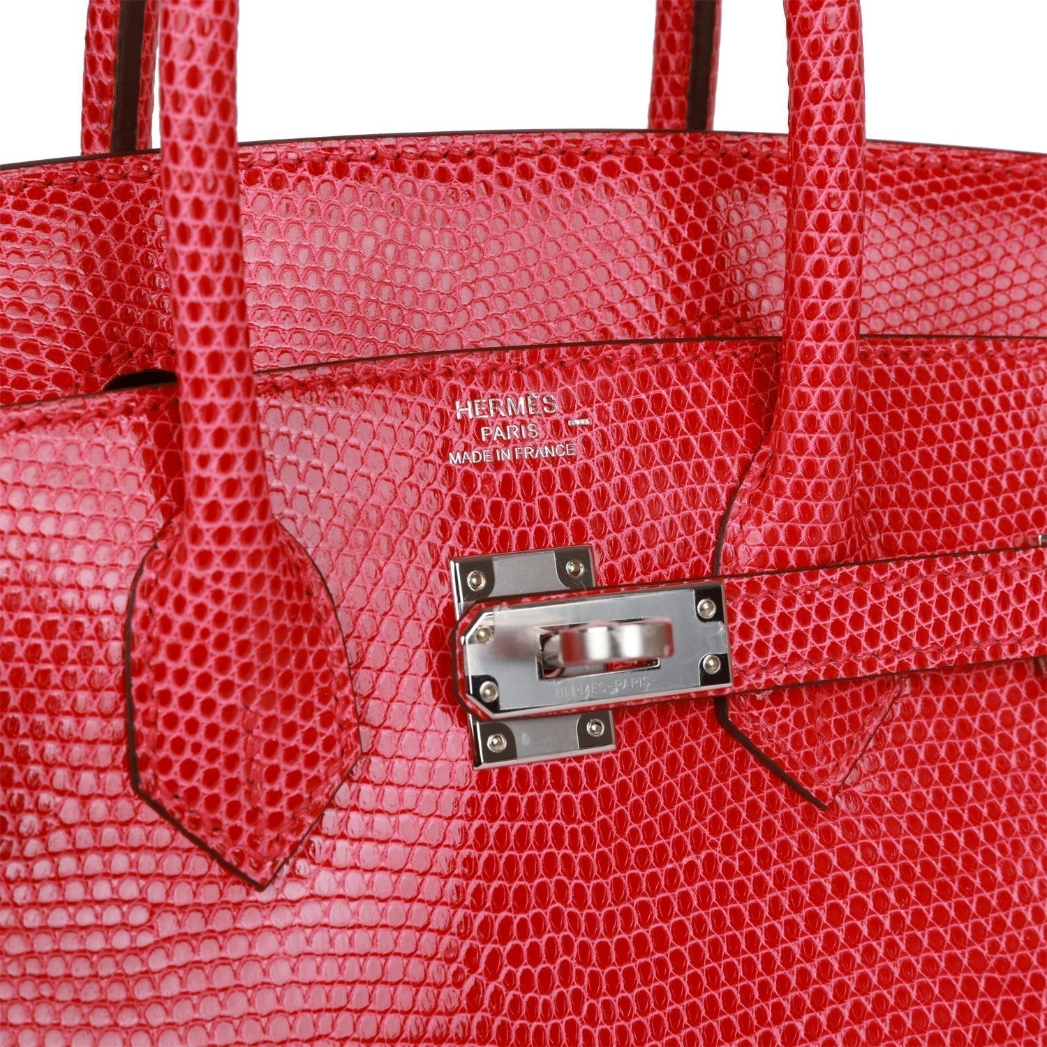 Sharp Structured Carryall 25 Rose Extreme Lizard Bag - view 4