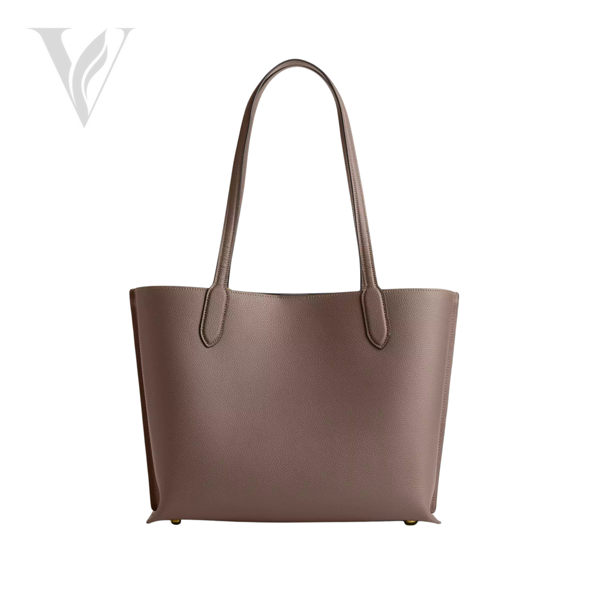 Coach Willow Tote Dark Stone - Brown – View 2